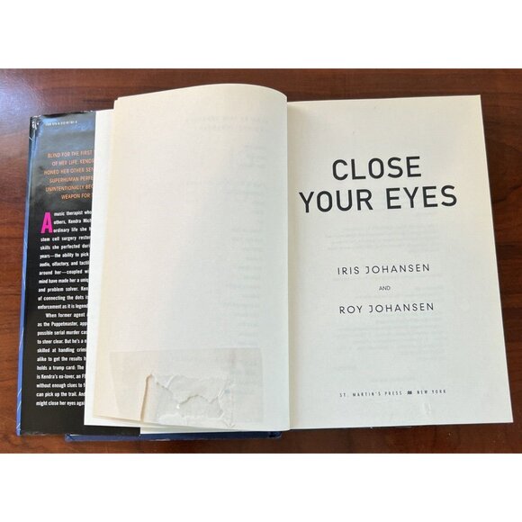 Iris & Roy Johansen Kendra Michaels Series Lot Of 2 Hardcover 1st Edition Books - Picture 11 of 13